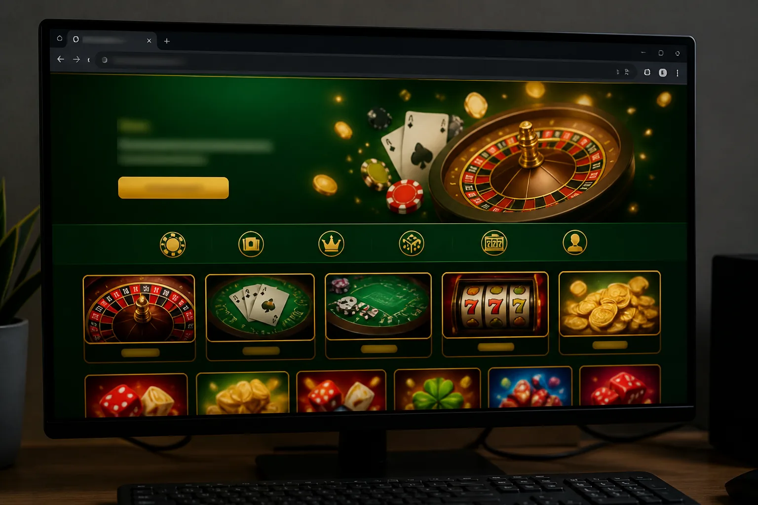 Lucky Green Casino mobile or desktop access guide for Windows PC