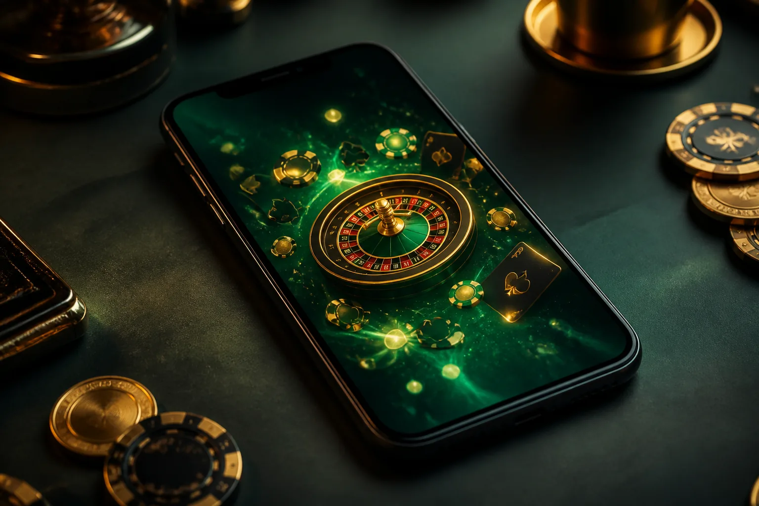 Mobile App Access service guide visual for Lucky Green Casino Australia readers